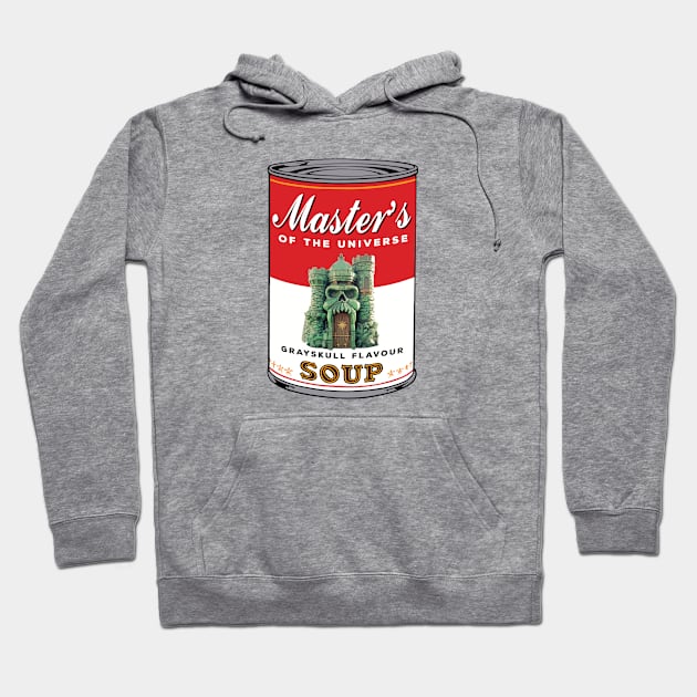 He Man Masters Of Universe Grayskull Flavoured Soup Hoodie by Rebus28